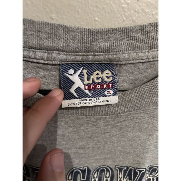 Dallas Cowboys Lee Sport Made In USA Vintage 90s Mens XL Super Cowboys - Picture 7 of 11